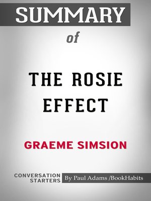 cover image of Summary of the Rosie Effect